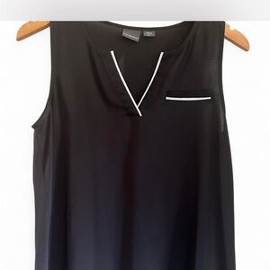Covington Black Sleeveless Blouse size medium
